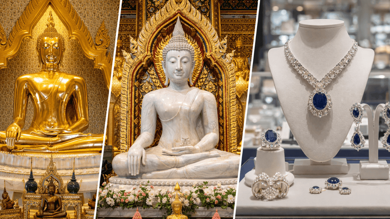 Golden Buddha Wat Traimit Bangkok Temple Visit