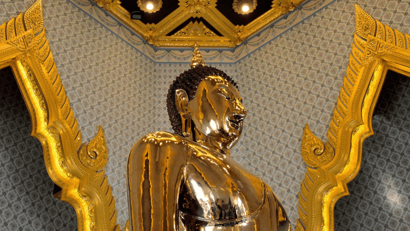 Temple Interior Bangkok Traditional Thai Design