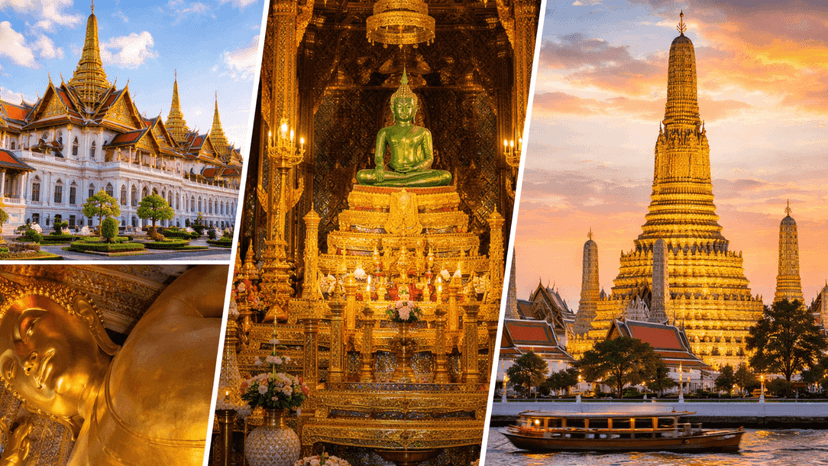 Grand Palace, Emerald Buddha, Wat Arun & Wat Pho Tour