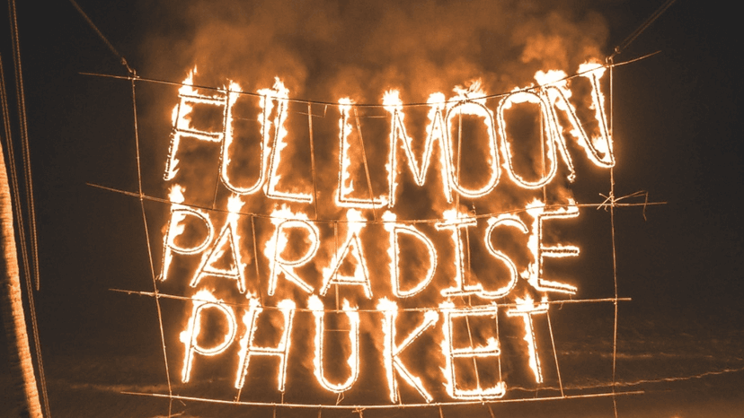 Full Moon Party at Paradise Beach Phuket