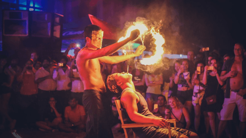 Full Moon Party at Paradise Beach Phuket new year