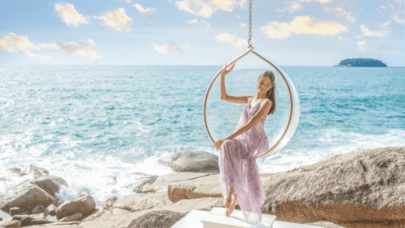 Rock Beach Swing Entry