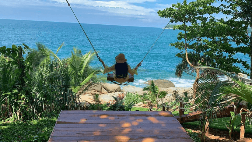 Rock Beach Swing location