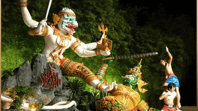 Siam Niramit Phuket Maps