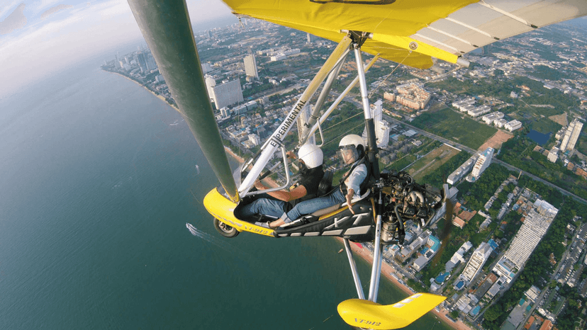Stearman Vintage Biplane Flight Pattaya Classic Aviation