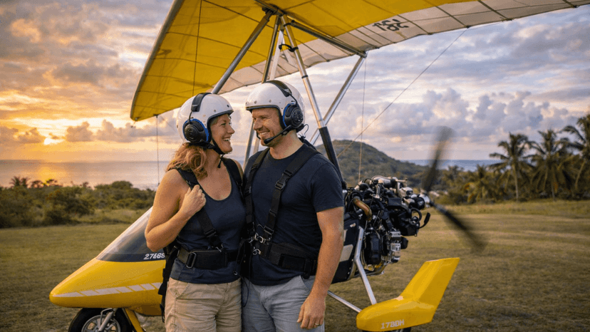 Adventure Activity In Pattaya Paramotor And Microlight