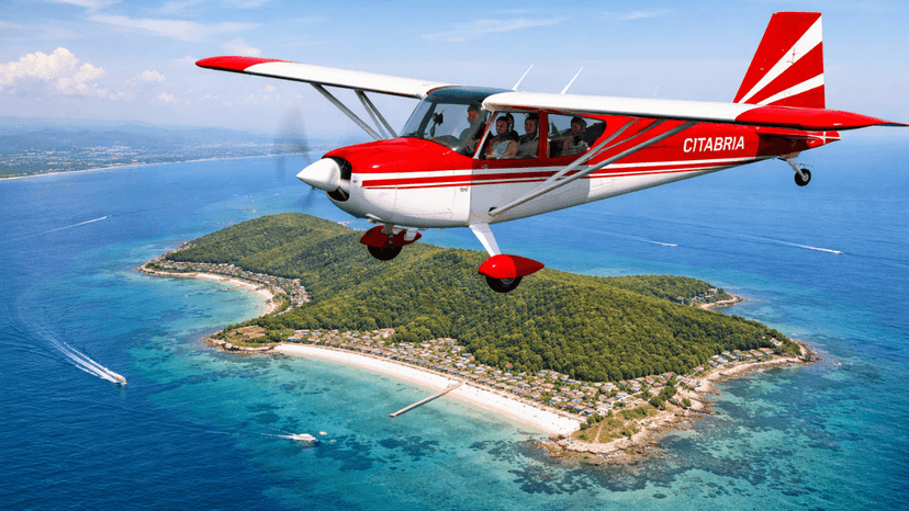 Best Things To Do In Pattaya Koh Larn Aerial Flight Experience