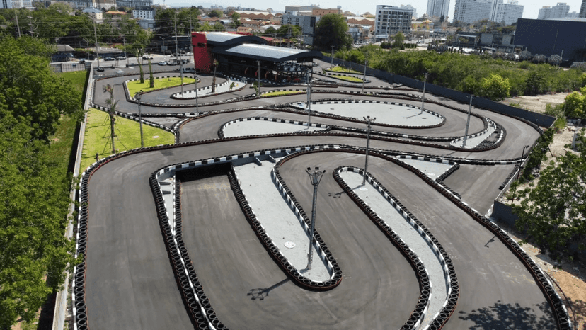 Racing Track 800m Fast Kart Experience Pattaya