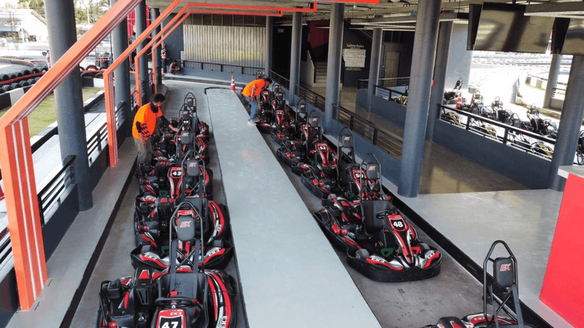 Double Seater Kart Ride EasyKart Pattaya Beginner Track