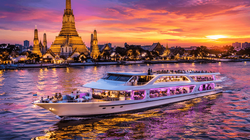 Live Music Performance On Chao Phraya Princess Dinner Cruise