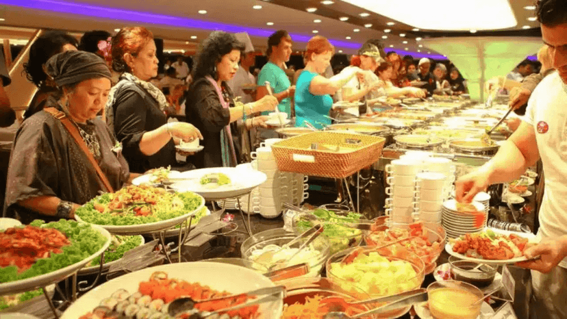 Birthday Celebration Cake On Chao Phraya Dinner Cruise Bangkok