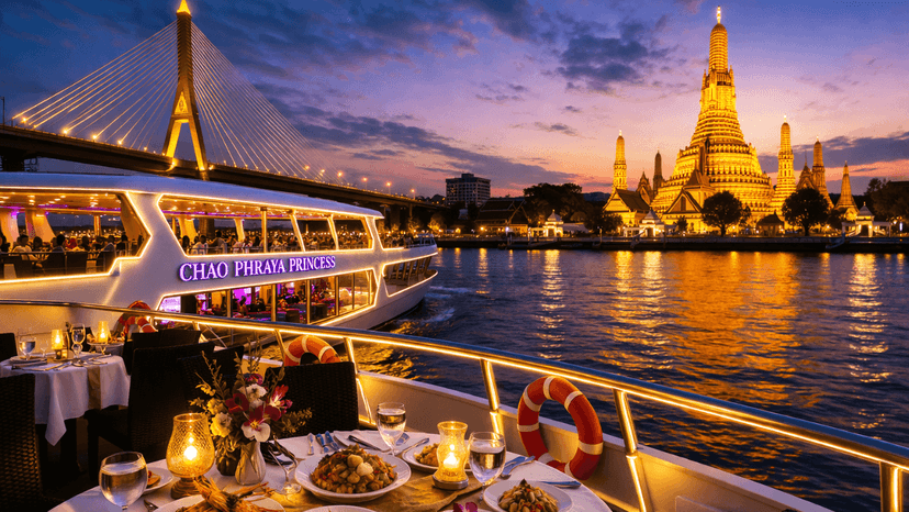 ICONSIAM Pier Check In For Dinner Cruise Bangkok