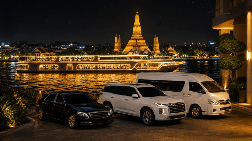 Meridian Bangkok Dinner Cruise Chao Phraya Night View