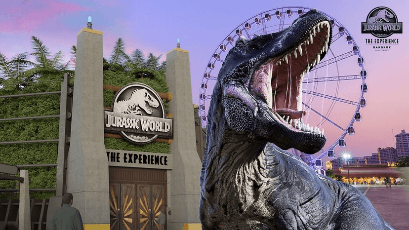Jurassic World Bangkok Themed Jungle Walkway