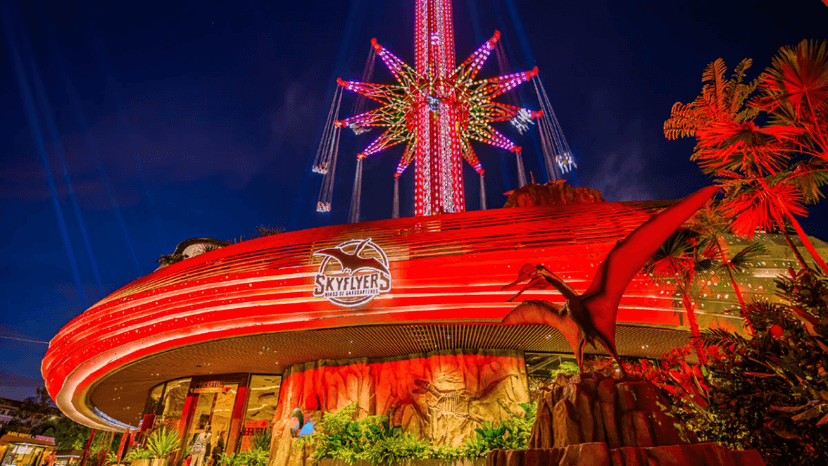 Thrill Ride Seating SkyFlyers Wings Of Garudapterus Bangkok