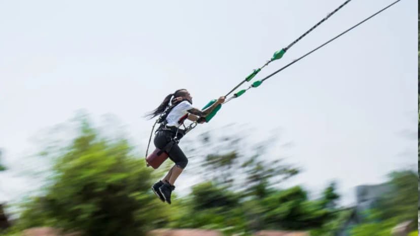 Sanook Park - Human Slingshot